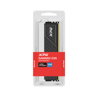 Adata XPG Gammix D35 16GB (16GBX1) DDR4 3200MHz RAM- Black