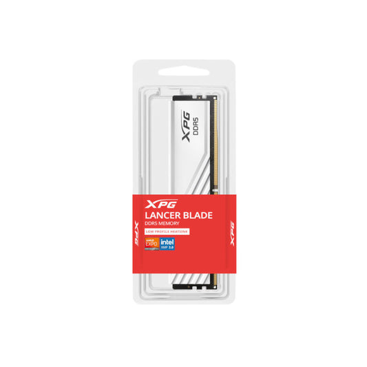 Adata XPG Lancer Blade 32GB (32GBX1) DDR5 5600MHz RAM- White