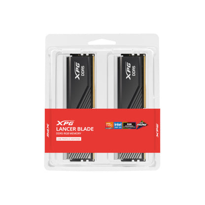 Adata XPG Lancer Blade RGB 48GB (24GBX2) DDR5 6000MHz RAM - Black