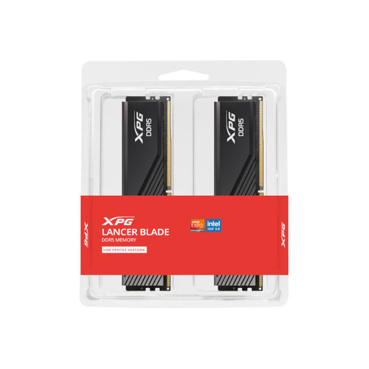 Adata XPG Lancer Blade 64GB (32GBX2) DDR5 6000MHz RAM- Black