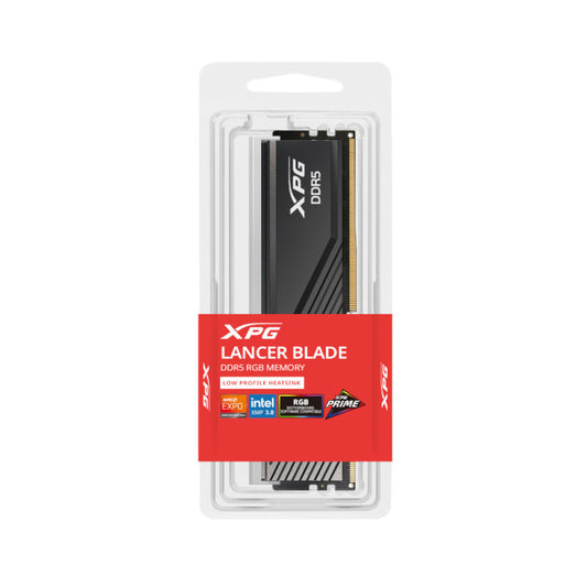 Adata XPG Lancer Blade RGB 32GB (32GBX1) DDR5 6000MHz RAM - Black