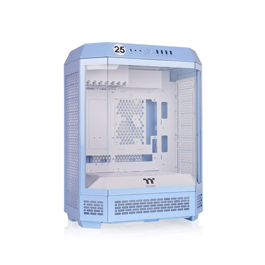 Thermaltake The Tower 600 Hydrangea Blue Mid Tower Gaming Cabinet
