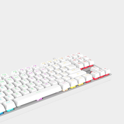 Cosmic Byte Firefly Outemu Red Switch TKL RGB Mechanical Keyboard - White