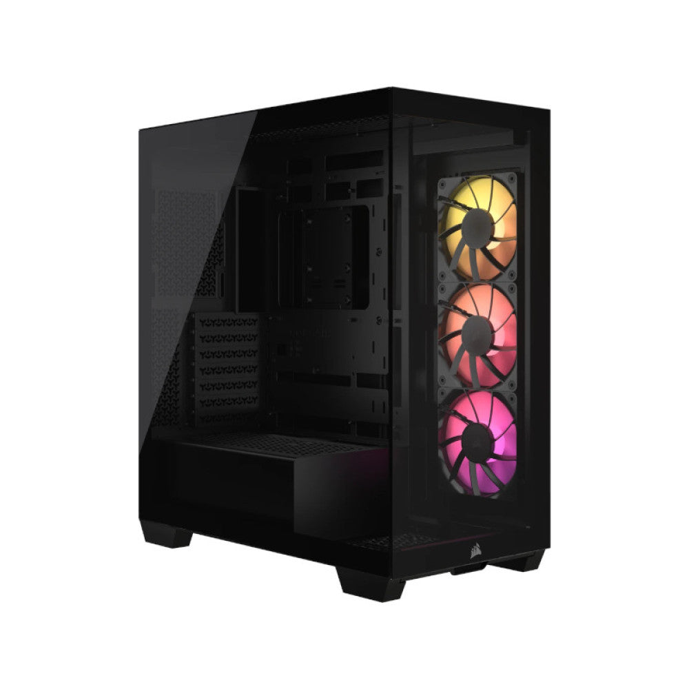 Corsair 3500X ARGB Mid-Tower ATX Case - Black