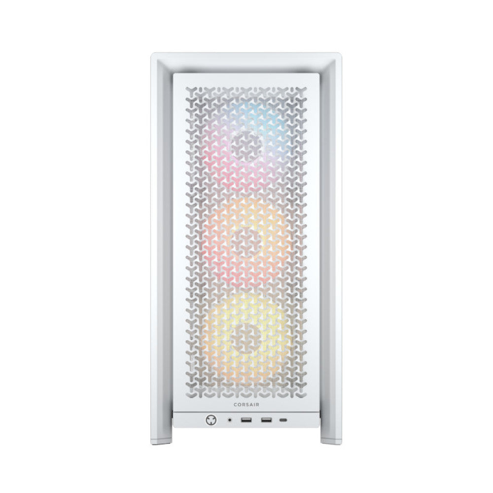 Corsair Frame 4000D RS ARGB Modular Mid-Tower Case - White