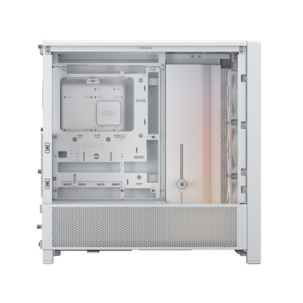 Corsair Frame 4000D RS ARGB Modular Mid-Tower Case - White
