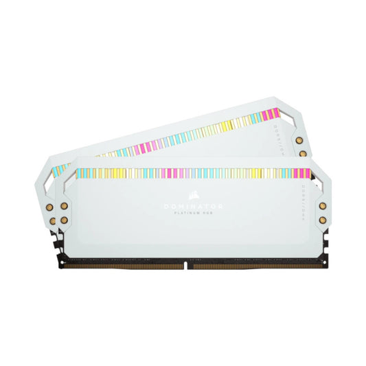 Corsair Dominator Platinum RGB 32GB (2x16GB) DDR5 6200MHz C36 RAM - White