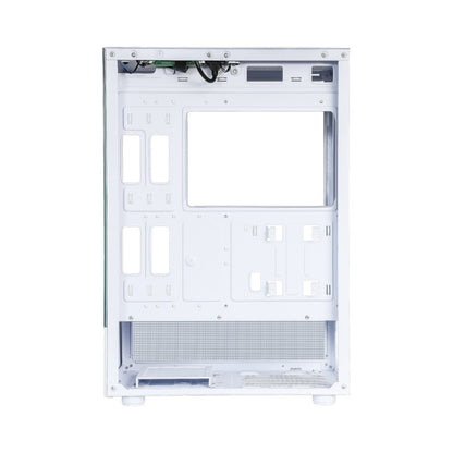 Ant Esports Crystal X2 ARGB (ATX) Mid Tower Gaming Cabinet - White