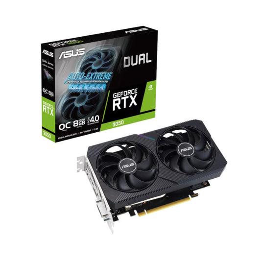 Asus Dual GeForce RTX 3050 V2 OC Edition 8GB GDDR6