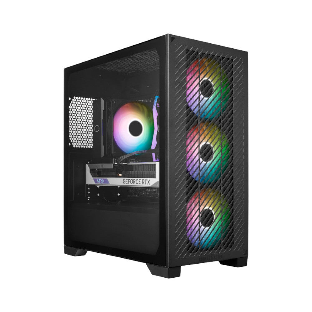 Cooler Master Elite 301 ARGB Cabinet - Black