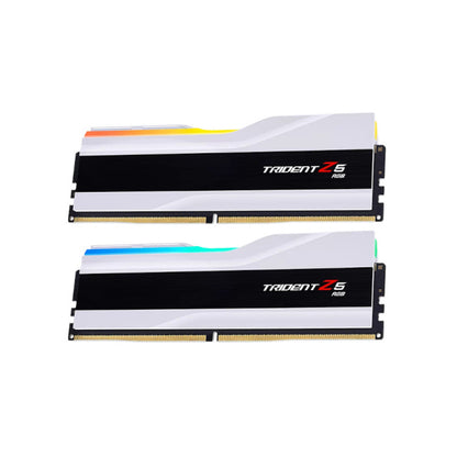 G.Skill Trident Z5 RGB 32GB (16GBX2) DDR5 6000MHz RAM - White