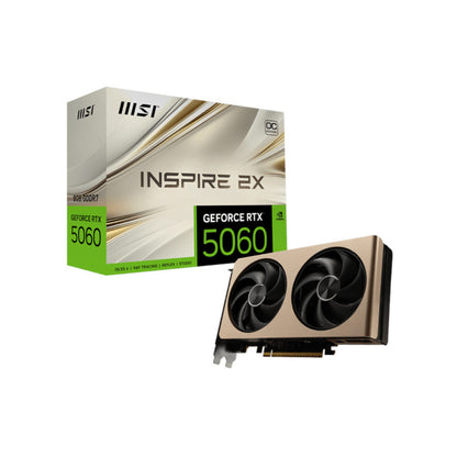 MSI GeForce RTX 5060 Inspire 2X OC 8GB GDDR7
