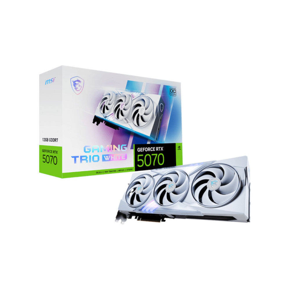 MSI GeForce RTX 5070 Gaming Trio OC White 12GB GDDR7