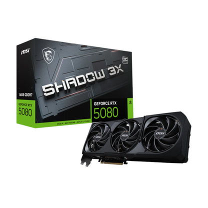 MSI GeForce RTX 5080 Shadow 3X OC 16GB GDDR7