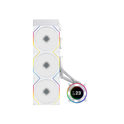 Lian Li Hydroshift II LCD-C 360TL Liquid CPU Cooler - White