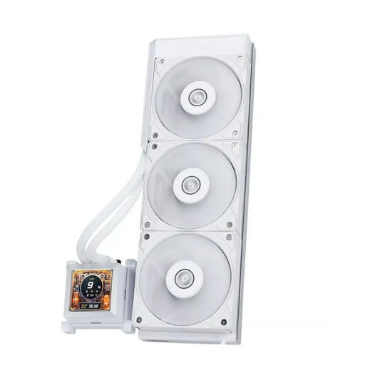 Lian Li Hydroshift LCD 360S Liquid CPU Cooler - White