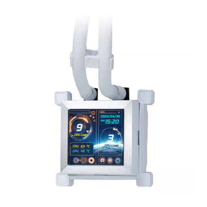 Lian Li Hydroshift LCD 360S Liquid CPU Cooler - White
