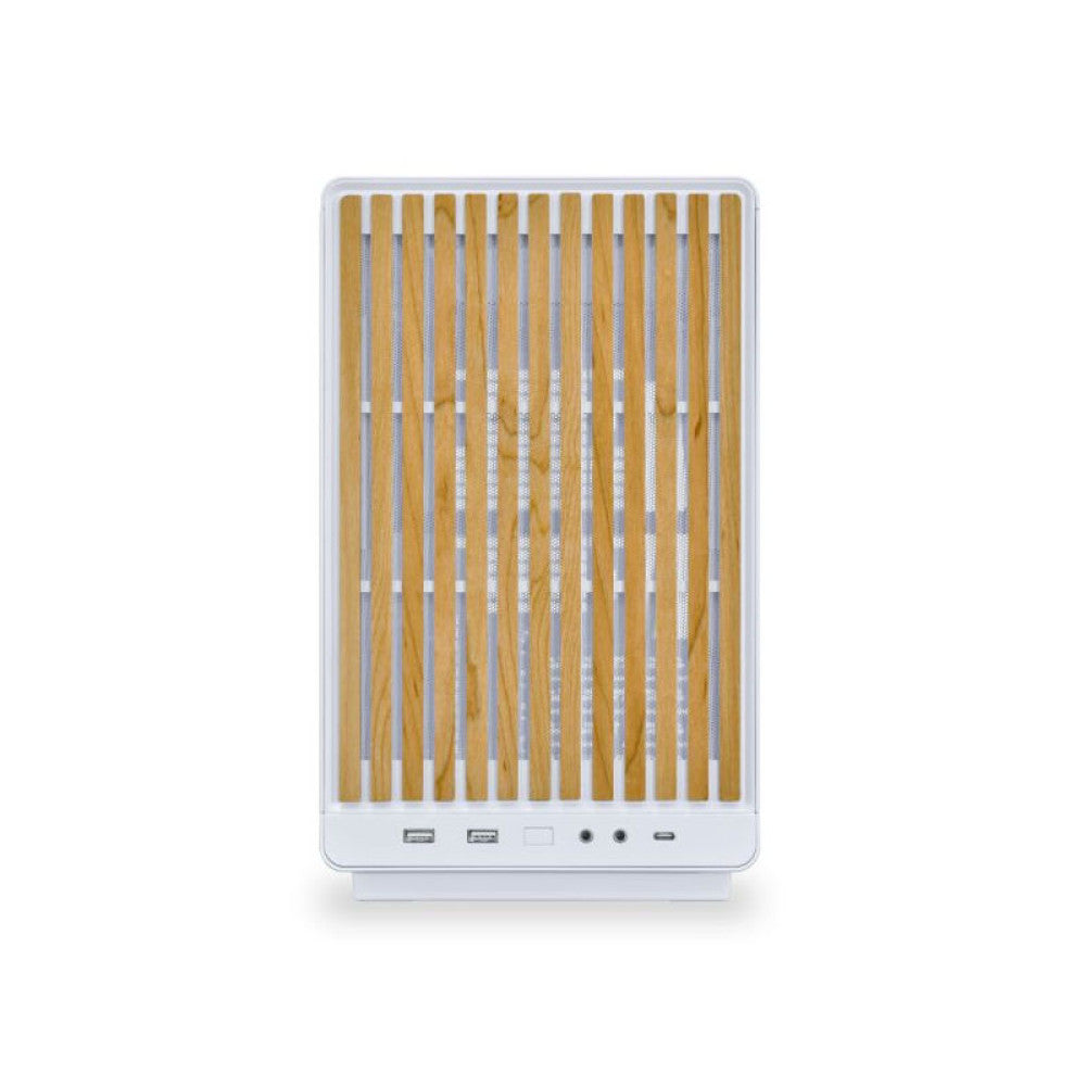 Lian Li A3-mATX Cabinet - White (Wood Edition)