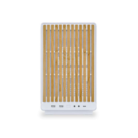 Lian Li A3-mATX Cabinet - White (Wood Edition)