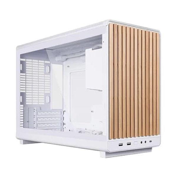 Lian Li A3-mATX Cabinet - White (Wood Edition)