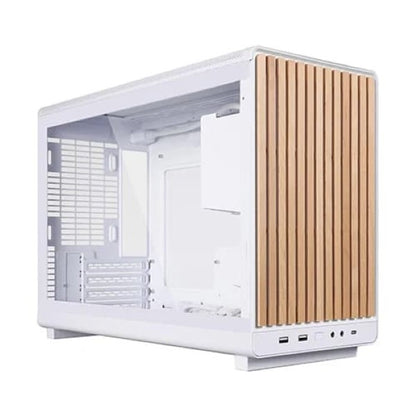 Lian Li A3-mATX Cabinet - White (Wood Edition)