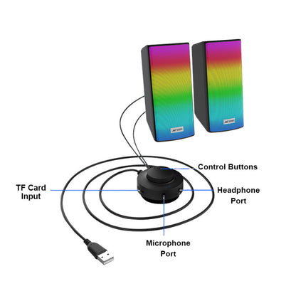 Ant Esports GS510 RGB Gaming Speaker