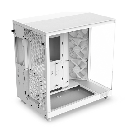 NZXT H6 Flow RGB (ATX) Mid Tower Cabinet (White)