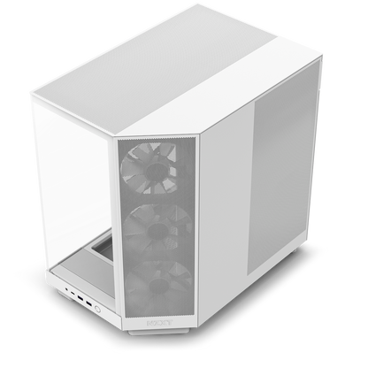 NZXT H6 Flow RGB (ATX) Mid Tower Cabinet (White)