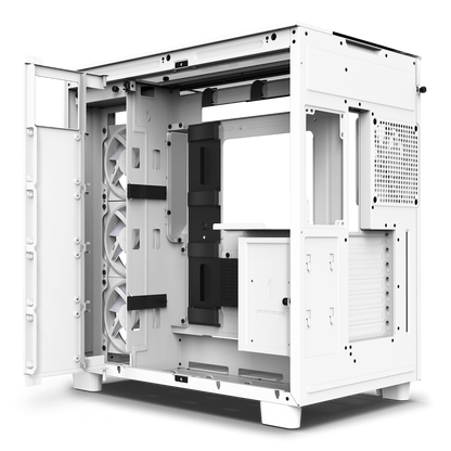 NZXT H9 Elite (ATX) Mid Tower Cabinet (White)