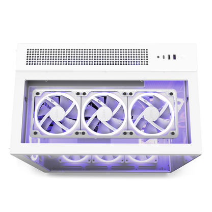 NZXT H9 Elite (ATX) Mid Tower Cabinet (White)