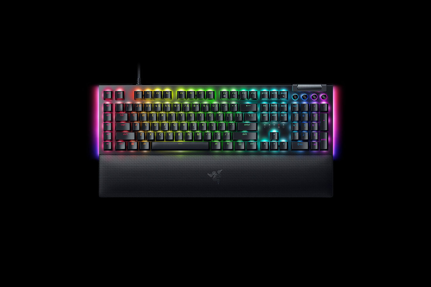 Razer BlackWidow V4 Mechanical Gaming Keyboard with Yellow Switches