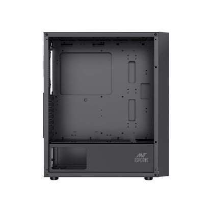 Ant Esports ICE-110 (E-ATX) Mid Tower Gaming Cabinet - Black