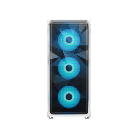 Ant Esports ICE-112 (ATX) Mid Tower Gaming Cabinet - White