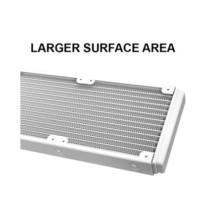 Ant Esports ICE-360 ARGB CPU Liquid Cooler - White
