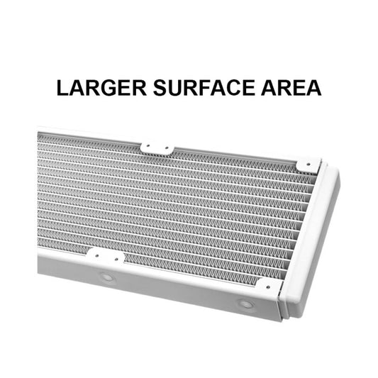 Ant Esports ICE-360 ARGB CPU Liquid Cooler - White