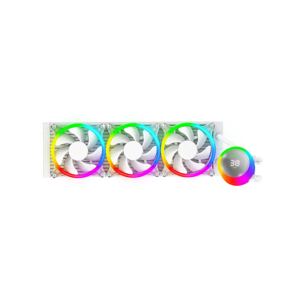 Ant Esports ICE Chroma 360 ARGB Liquid Cooler - White