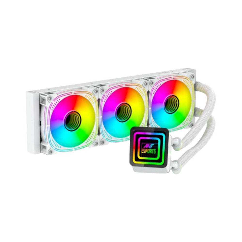 Ant Esports ICE-Infinite 360 ARGB CPU Liquid Cooler - White