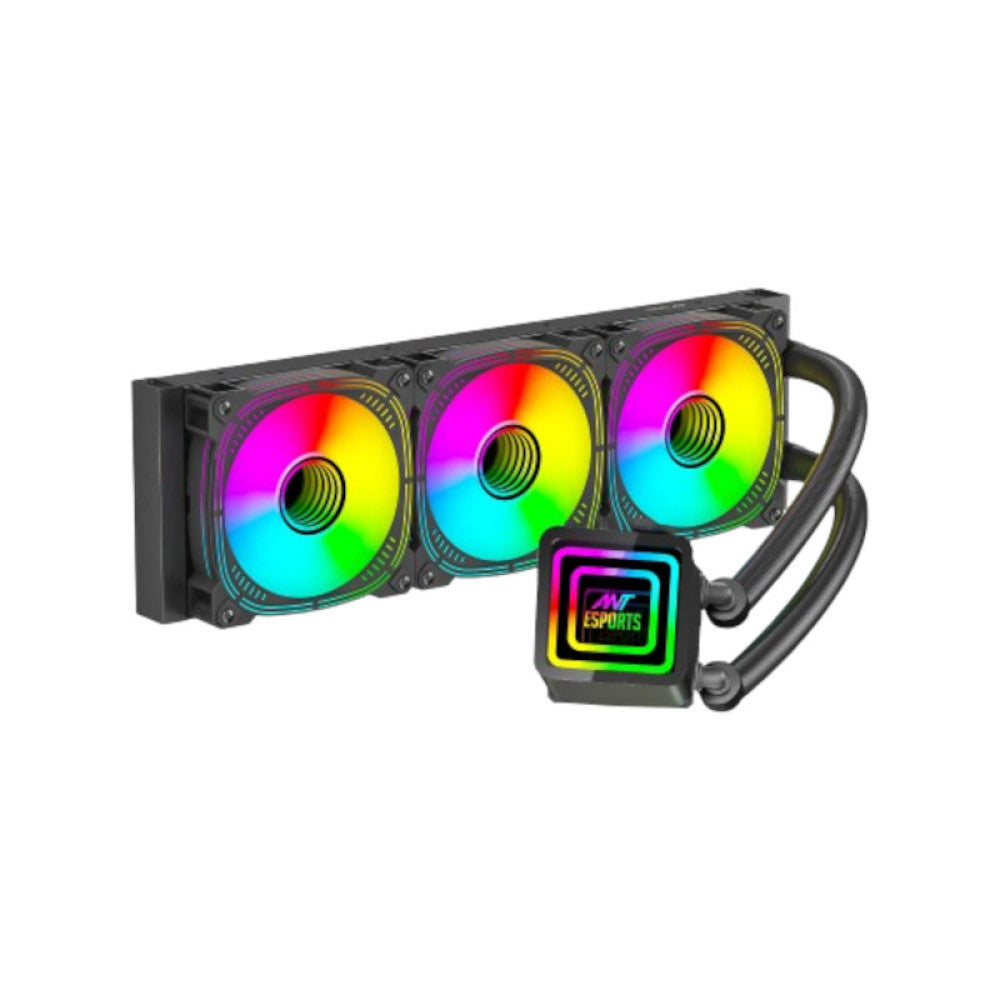 Ant Esports ICE-Infinite 360 ARGB CPU Liquid Cooler - Black