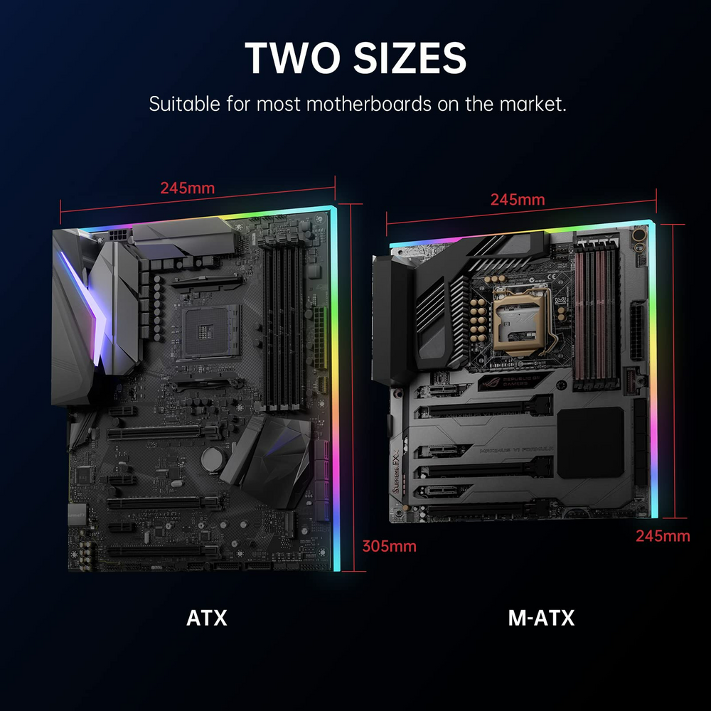 ASIAHORSE LIGHTSABER-X ARGB Light Strip for Motherboard