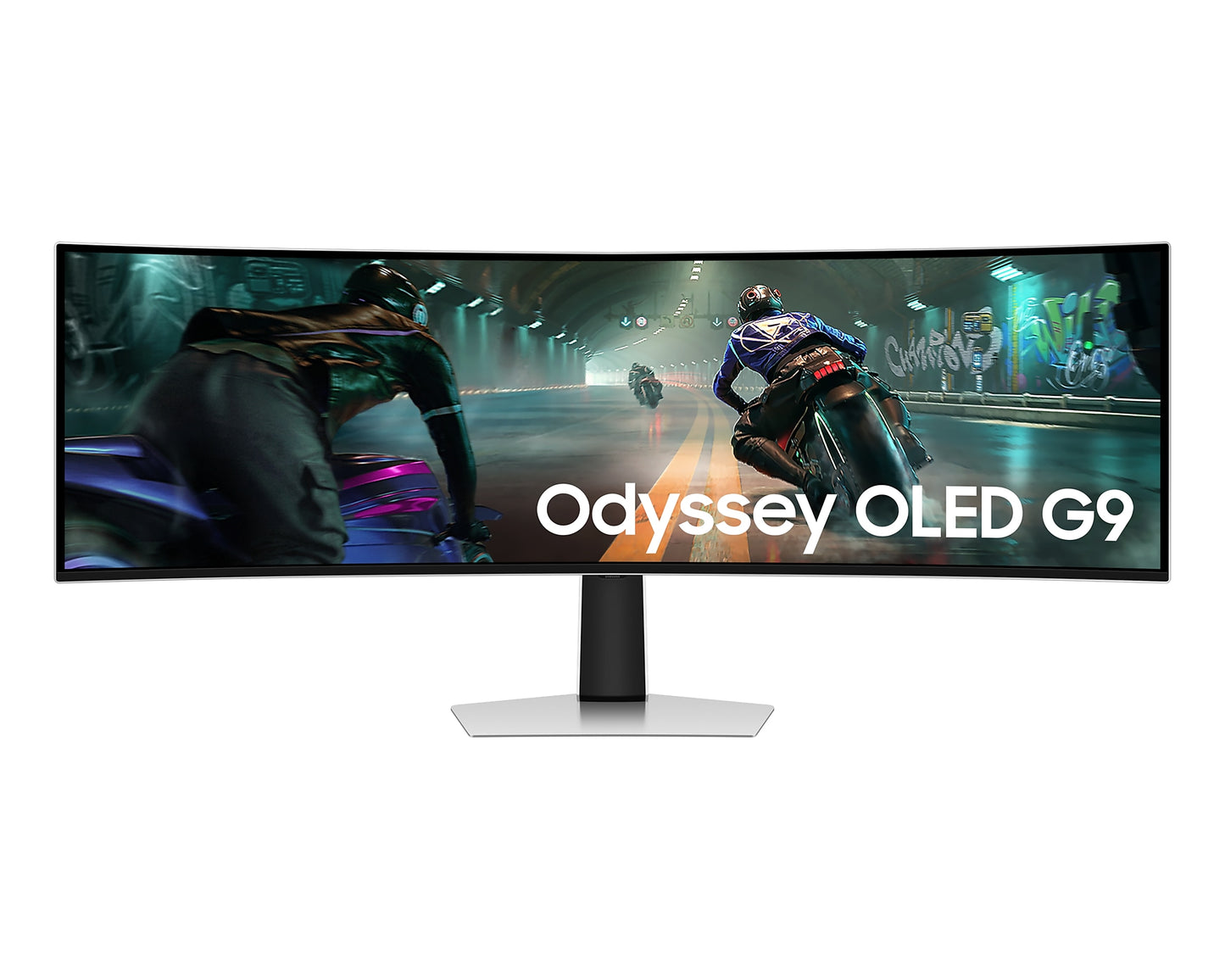SAMSUNG Odyssey OLED G9 LS49DG910SWXXL 49 Inch Silver Monitor