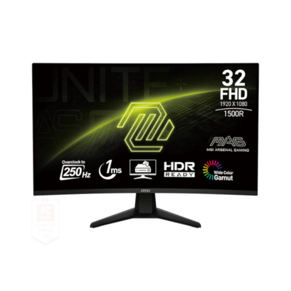MSI MAG 32C6X 32 Inch VA FHD 250Hz Curved Gaming Monitor