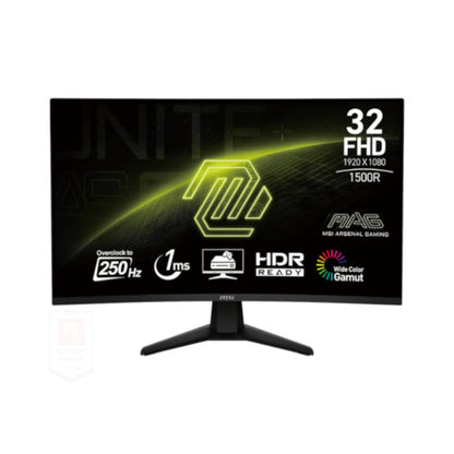 MSI MAG 32C6X 32 Inch VA FHD 250Hz Curved Gaming Monitor