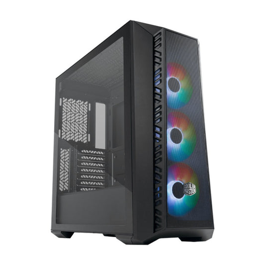 Cooler Master MasterBox 520 Mesh ARGB Mid Tower Cabinet - Black