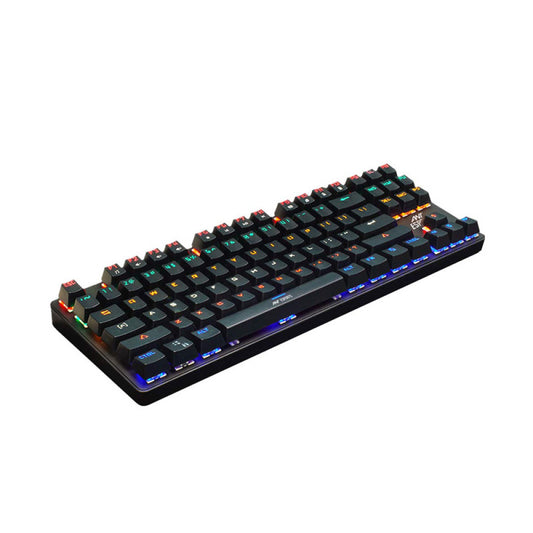 Ant Esports MK1000 Wired TKL Mechanical Gaming Keyboard with Blue Switches, Multicolour Backlit