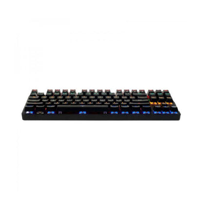 Ant Esports MK1000 Wired TKL Mechanical Gaming Keyboard with Blue Switches, Multicolour Backlit