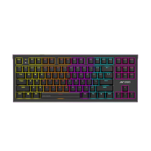 Ant Esports MK1800 TKL Mechanical Backlit Gaming Keyboard - Black