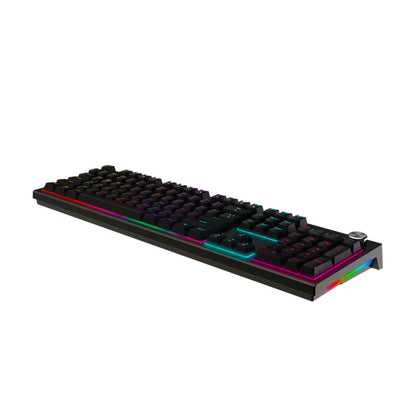 Ant Esports MK1850 Mechanical Blacklit Gaming Keyboard with Blue Switches - Black