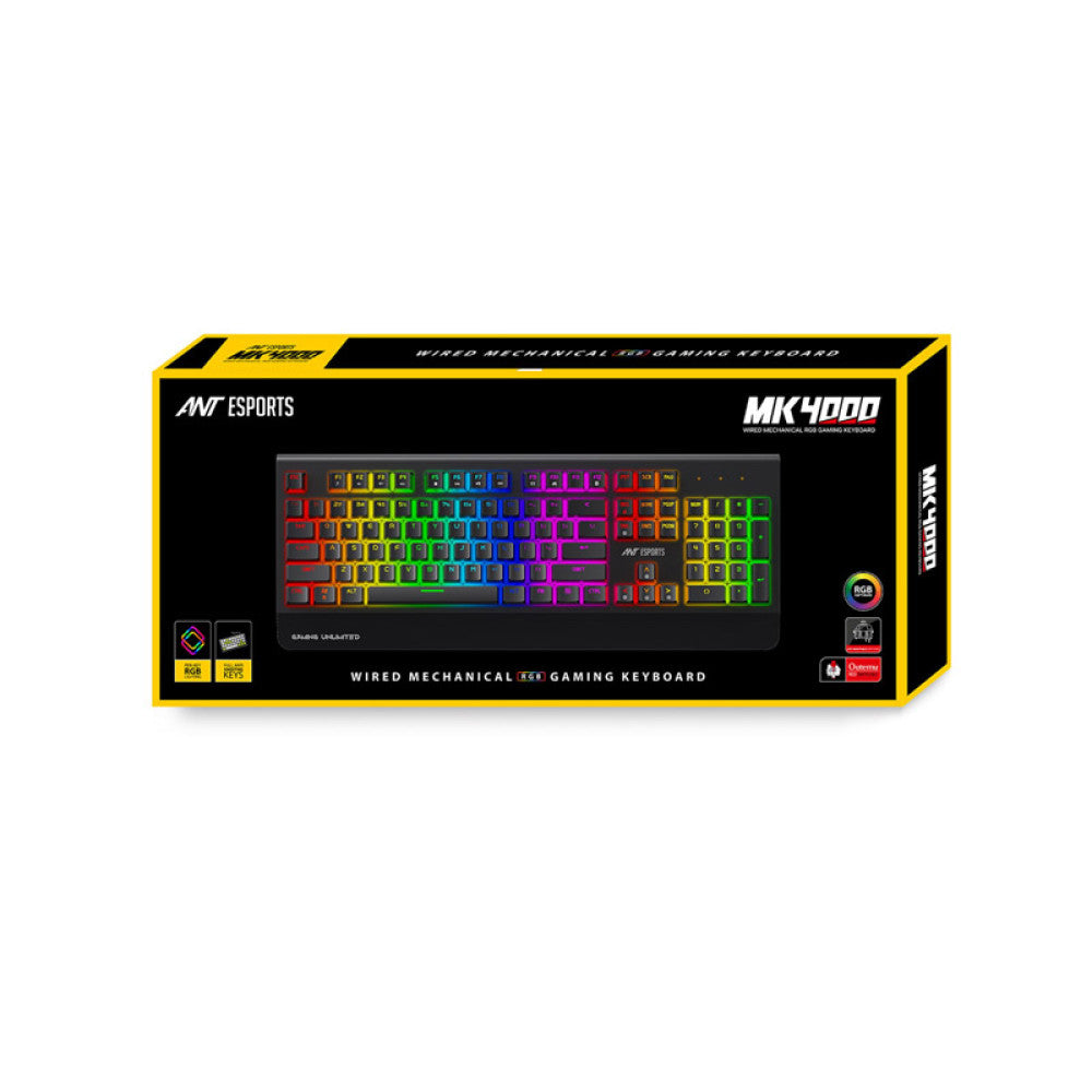 Ant Esports MK4000 Wired Mechanical RGB Gaming Keyboard