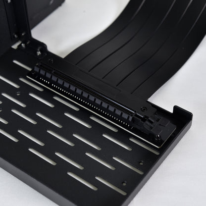 Lian Li O11D-Mini (PCI-E 4.0 x16) Vertical GPU Bracket Kit with 200mm Riser Cable for O11D Mini - Black