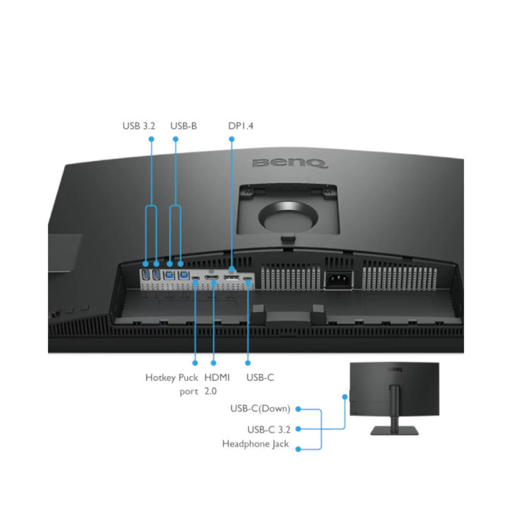 BenQ PD2705U Eye-Care 27 Inch UHD IPS Monitor